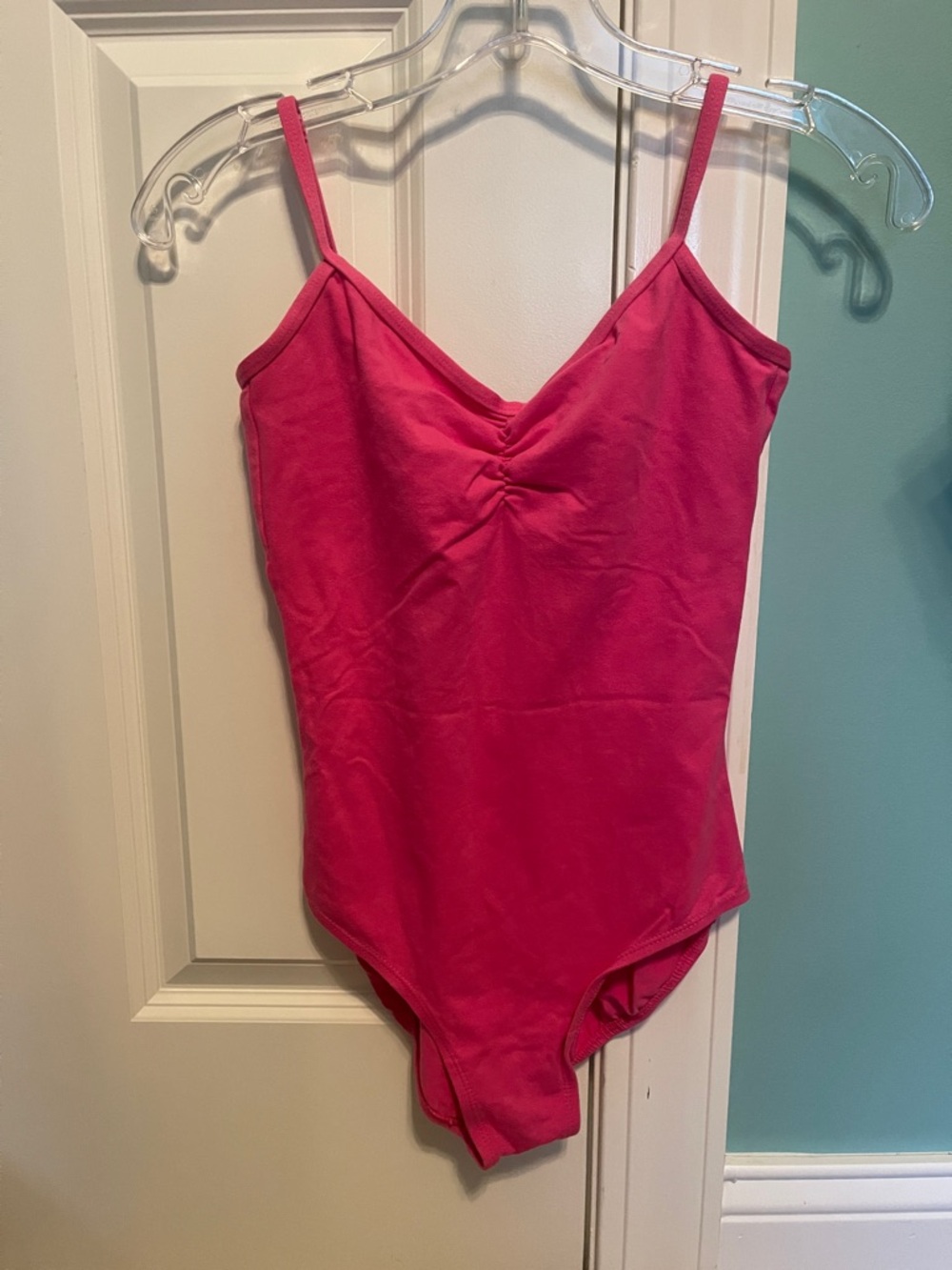 balera Bright Pink Small Adult One-Piece Leotard